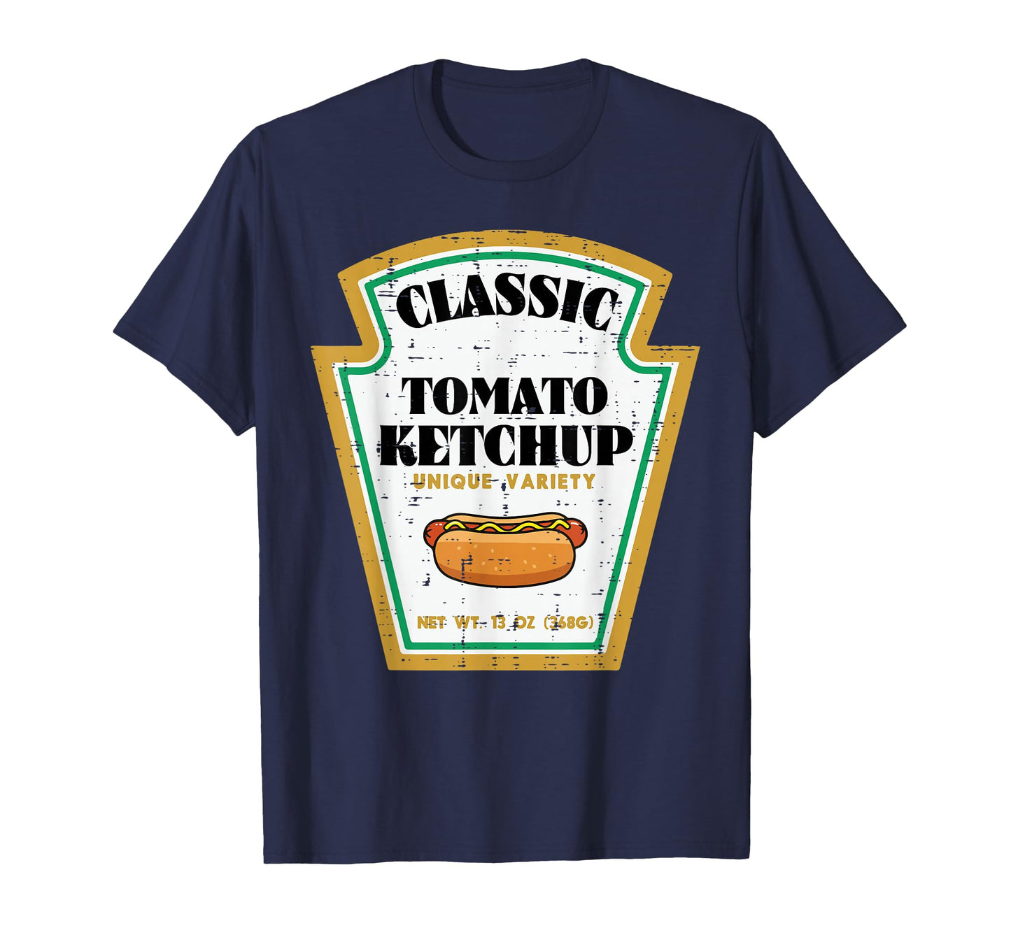 Halloween Classic Tomato Ketchup Condiment Costume Men Women T-Shirt