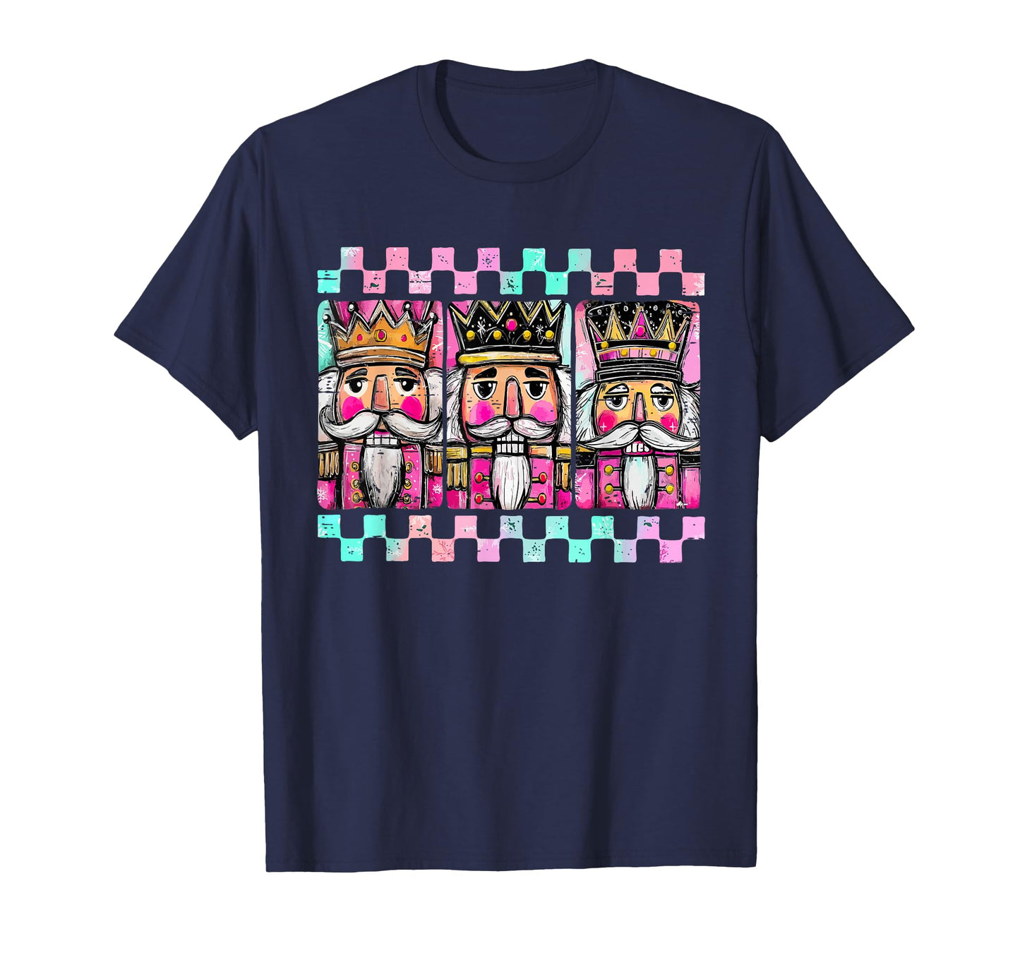 Vintage Santa Claus Nutcracker Christmas Holiday Cute Xmas T-Shirt