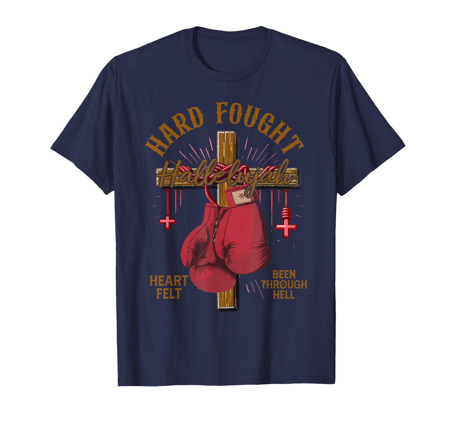 Brandon Hard Fought Hallelujah Praise Jesus T-Shirt