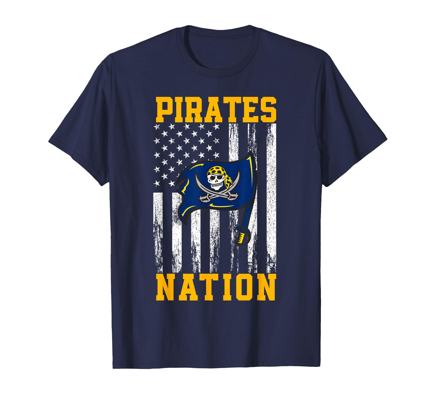 Fairhope Pirates Logo Nation HS T-Shirt