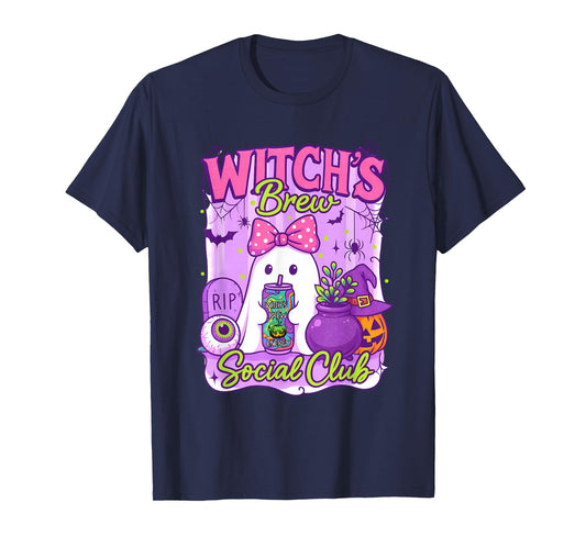 Cute Soda Can Energy Drink, Witch's Brew Social Club T-Shirt