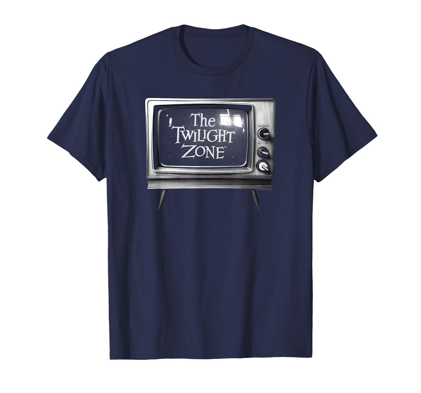 The Twilight Zone 1959 Television Set Retro TV Show T-Shirt