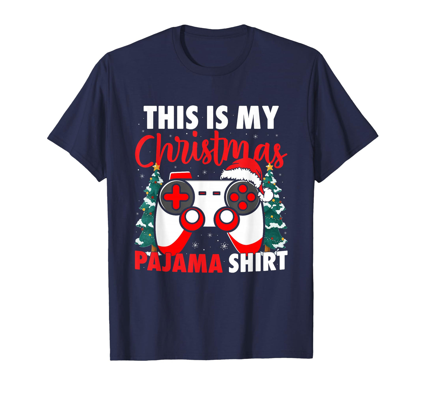 This is My Christmas Pajama Video Game Gamer Boys Teens T-Shirt