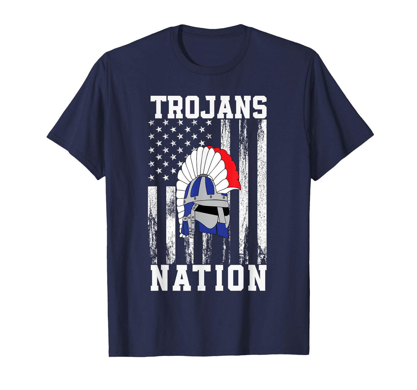 Fountain Fort Carson Trojans Logo Nation HS T-Shirt