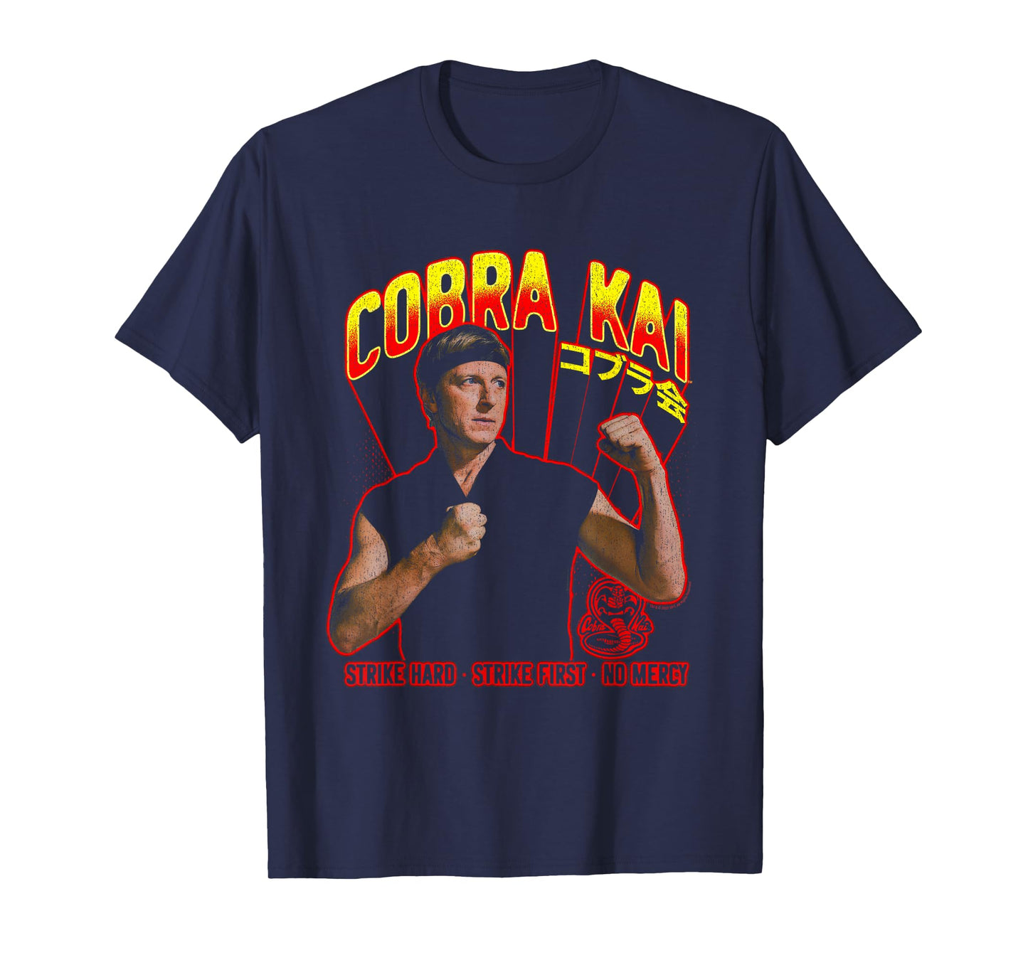 Cobra Kai Johnny with Gradient Logo T-Shirt