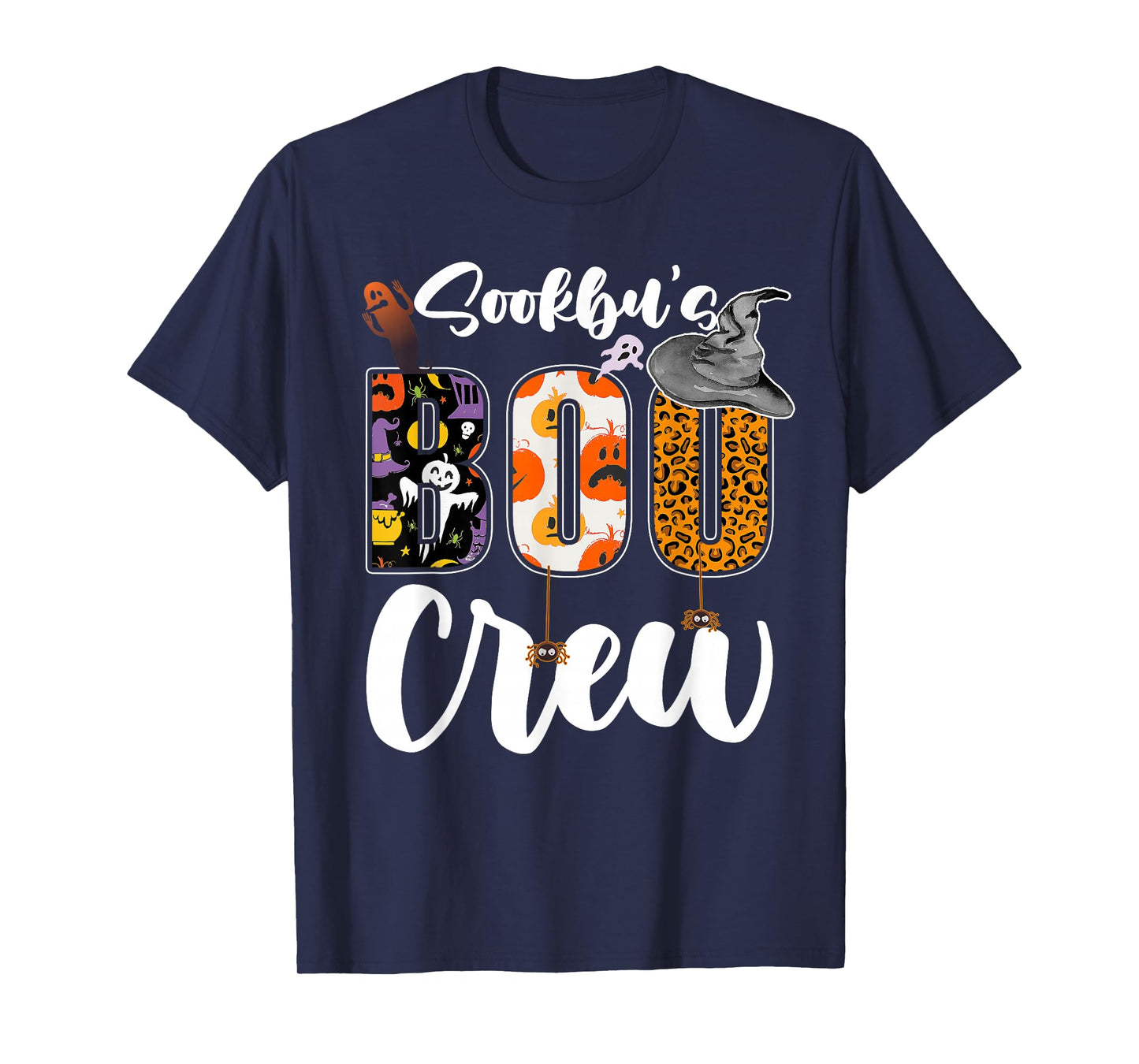 Sookbu's Boo Crew Halloween Aunt Nephew Niece Matching T-Shirt