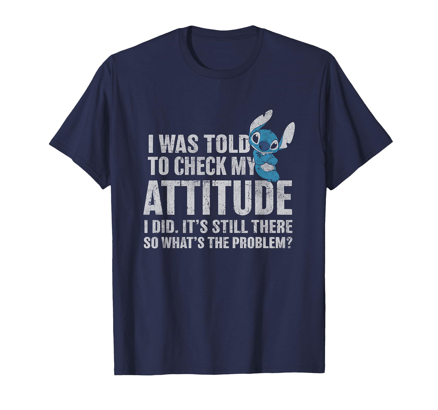 Disney Lilo & Stitch Attitude Problem Alien T-Shirt