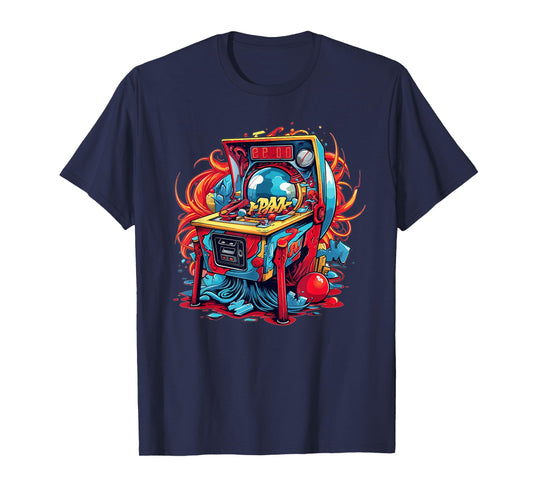 Colorful Pinball Machine T-Shirt