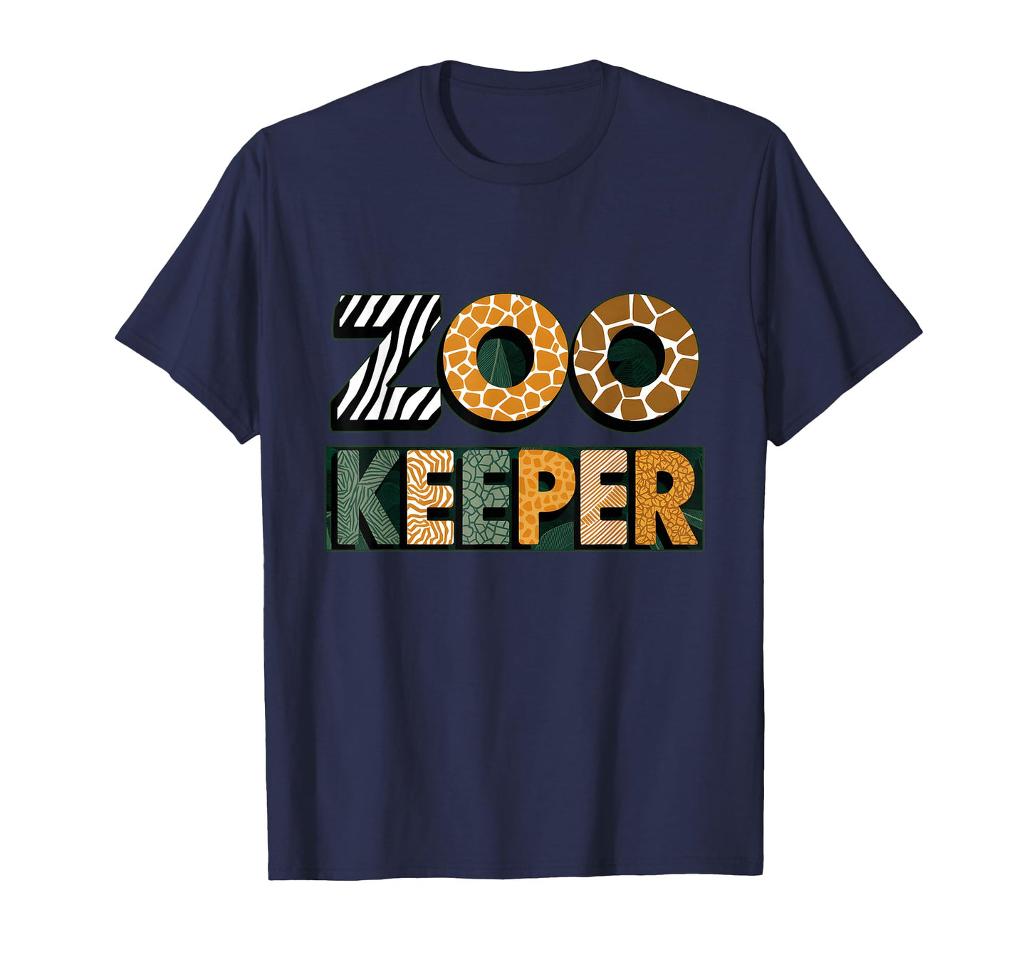 Zoo Keeper Costume Adult Halloween Party Safari Zookeeper T-Shirt