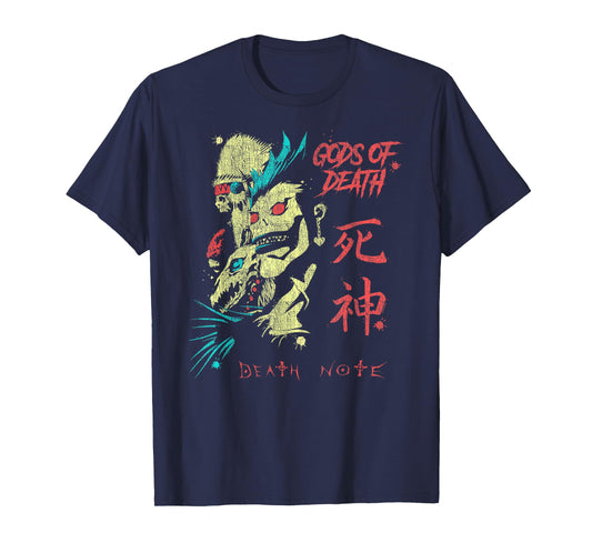 Death Note Vintage Style Shinigami Gods of Death Anime T-Shirt