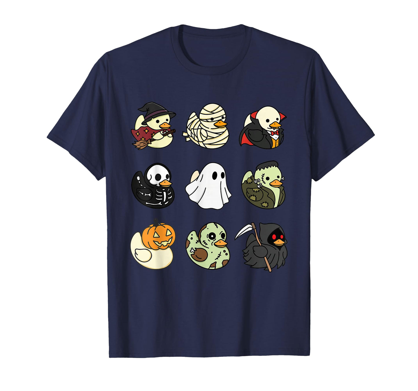 Halloween Duck Squad Shirt Cute Spooky Group Costume T-Shirt