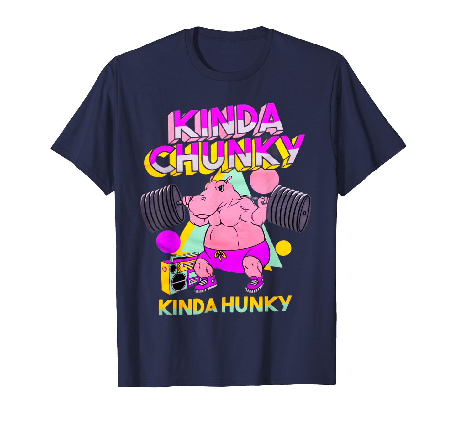 Kinda Chunky Kinda Hunky, Bodybuilding Gym T-Shirt