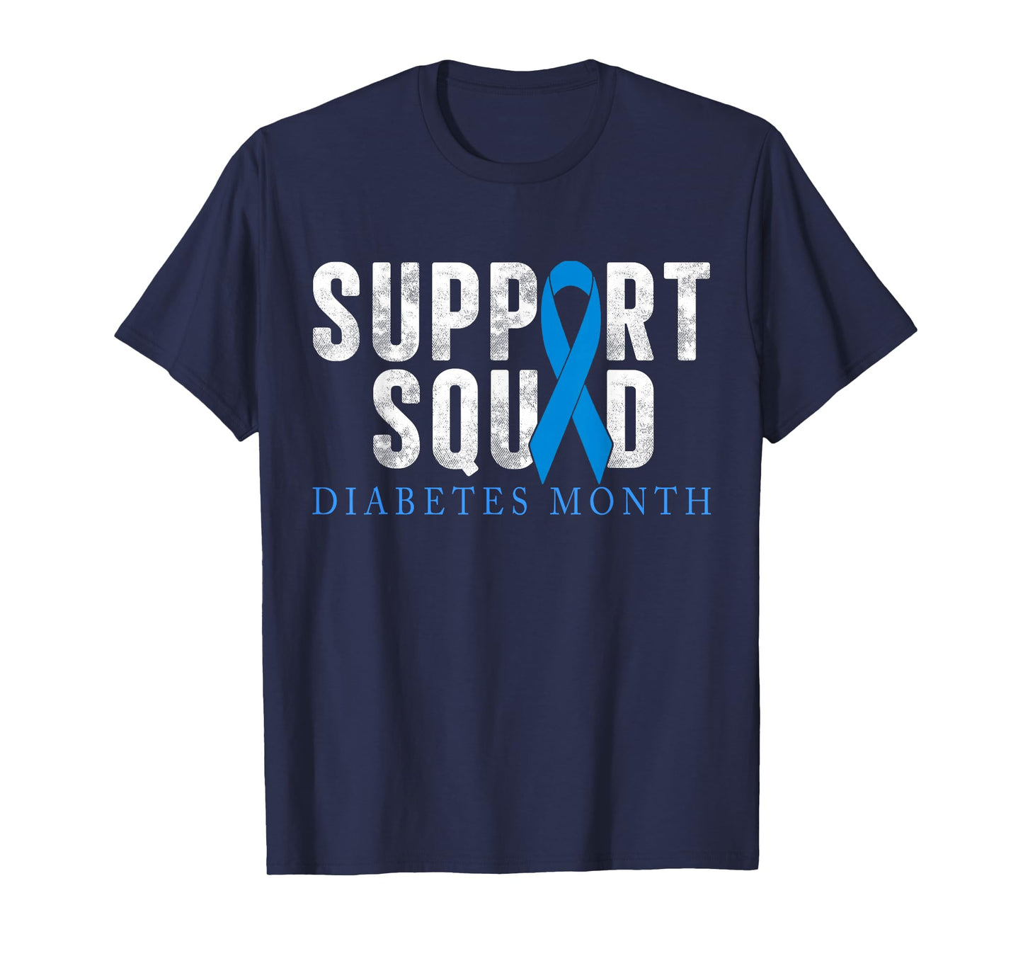 Support Squad Diabetes Awareness T1D Type 1 Men Women Kid T-Shirt