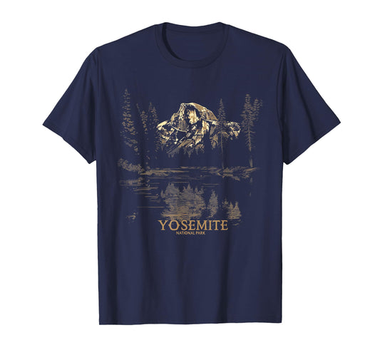 Yosemite - US National Park Vintage Men Women Kids Retro T-Shirt