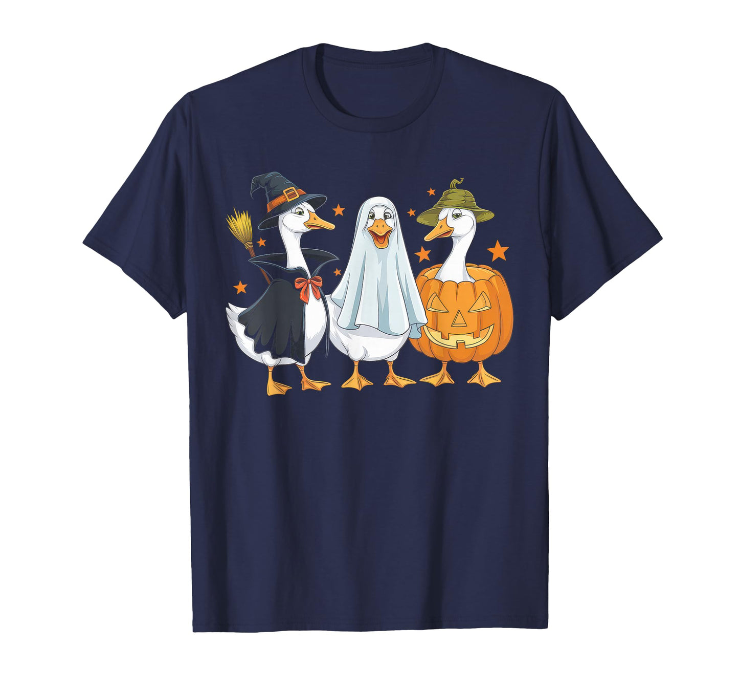 Halloween Tshirt Women Men Skeleton Witch Monster Party T-Shirt