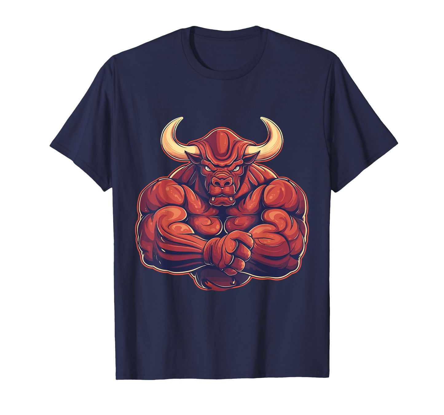 Bull, Muscular, Swole, Weightlifting, Workout, Strong, Bull T-Shirt