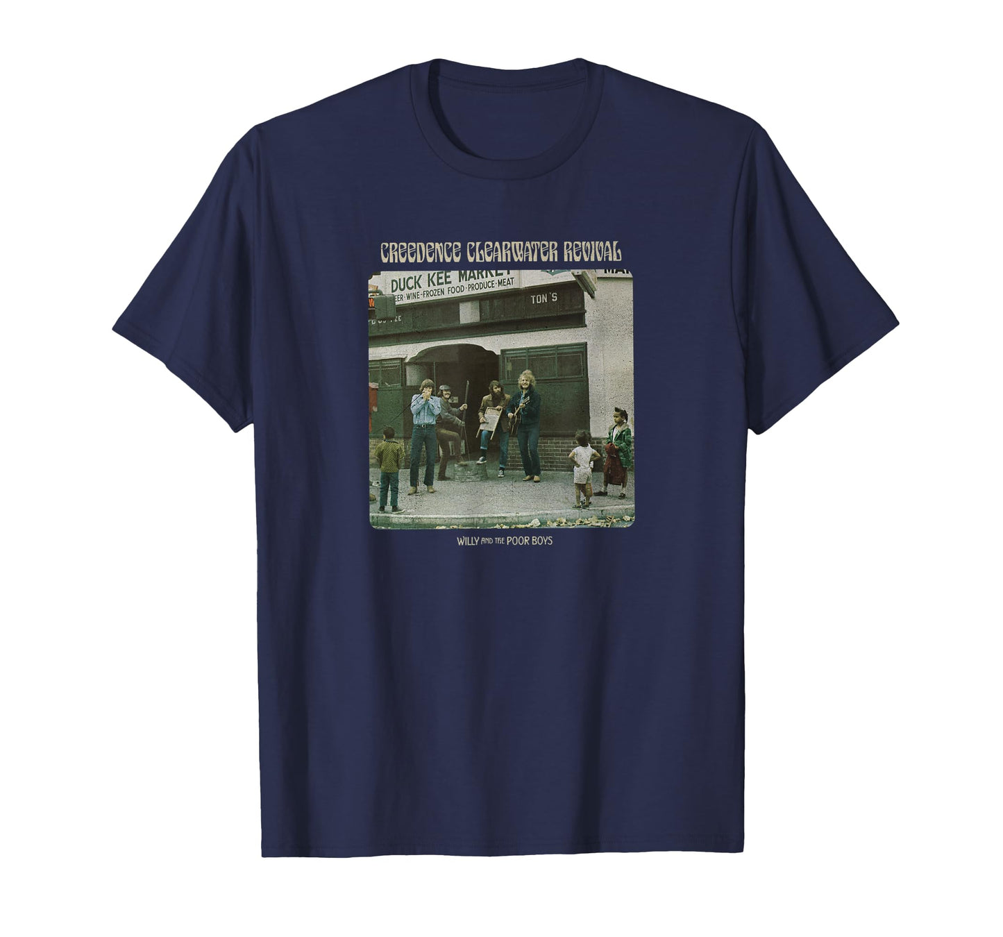 Creedence Clearwater Revival Willy & The Poor Boys T-Shirt
