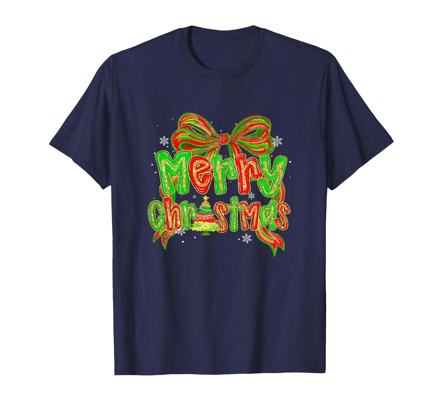 Cute Christmas Pajamas Family Matching Xmas Women Girl Kids T-Shirt