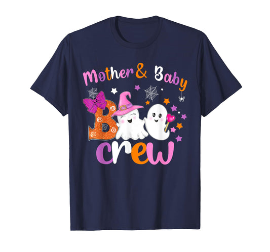 Mother & baby Boo Crew Halloween matching shirts Halloween T-Shirt