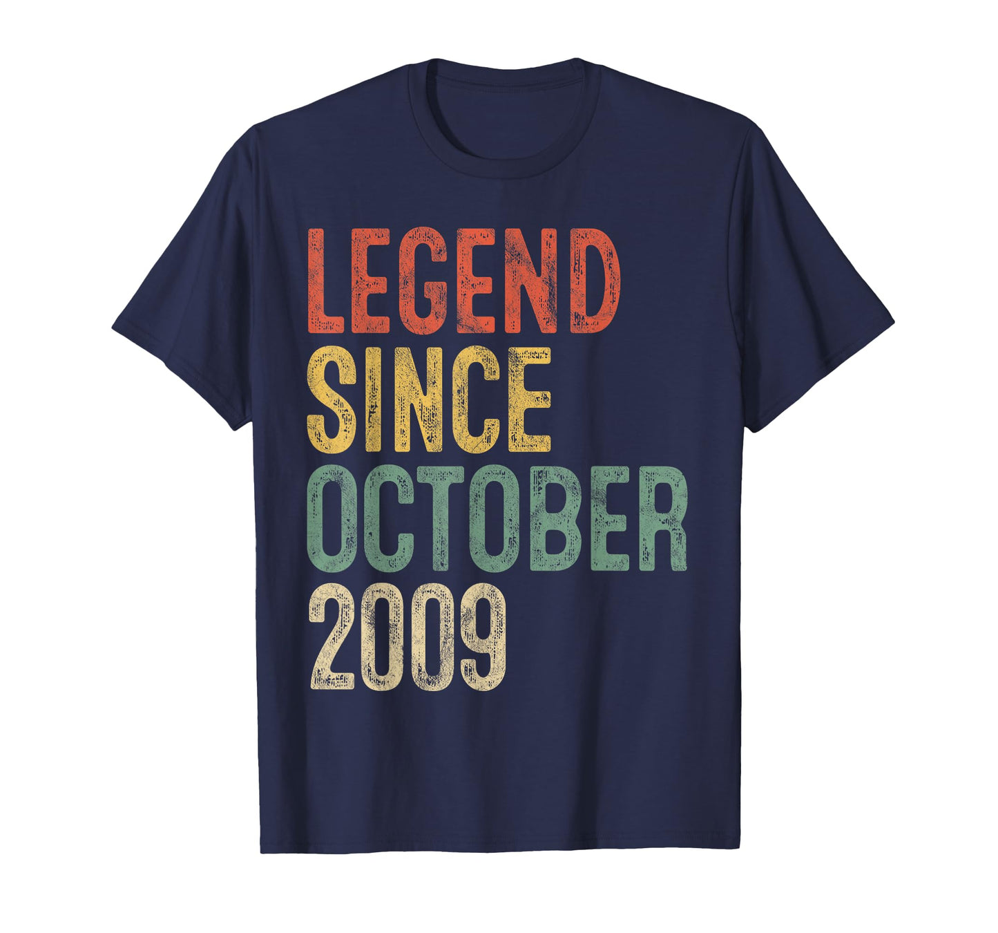 Legend October 2009 16th Birthday Boy Girl 16 Year Old T-Shirt