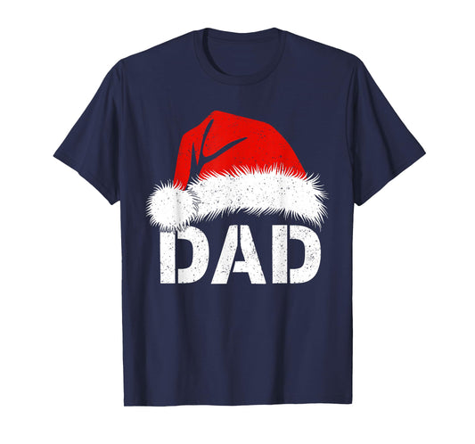 Dad Santa Claus Christmas Family Matching Xmas Pajamas T-Shirt