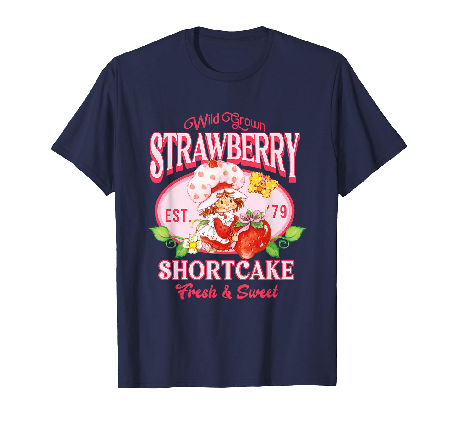 Strawberry Shortcake Wild Grown Vintage '79 Poster T-Shirt