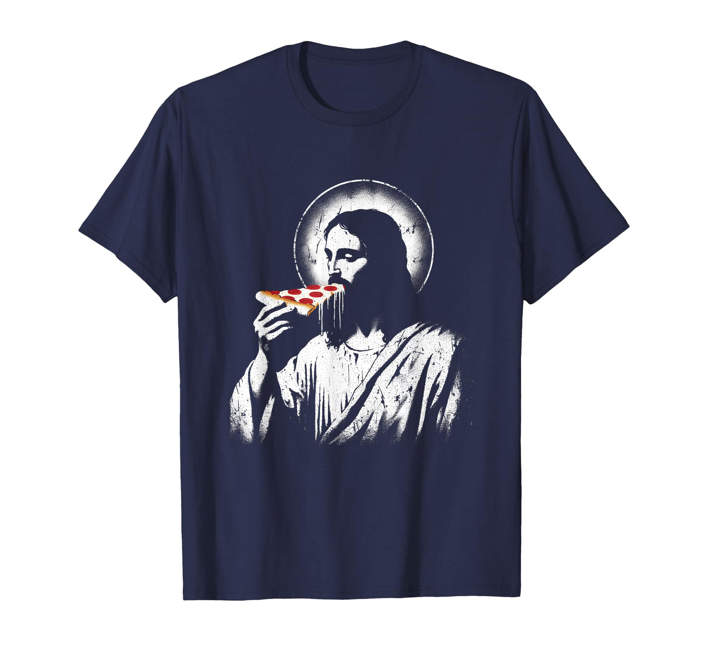 Jesus Pizza Slice - Funny Christian Religious Pizza Lover T-Shirt