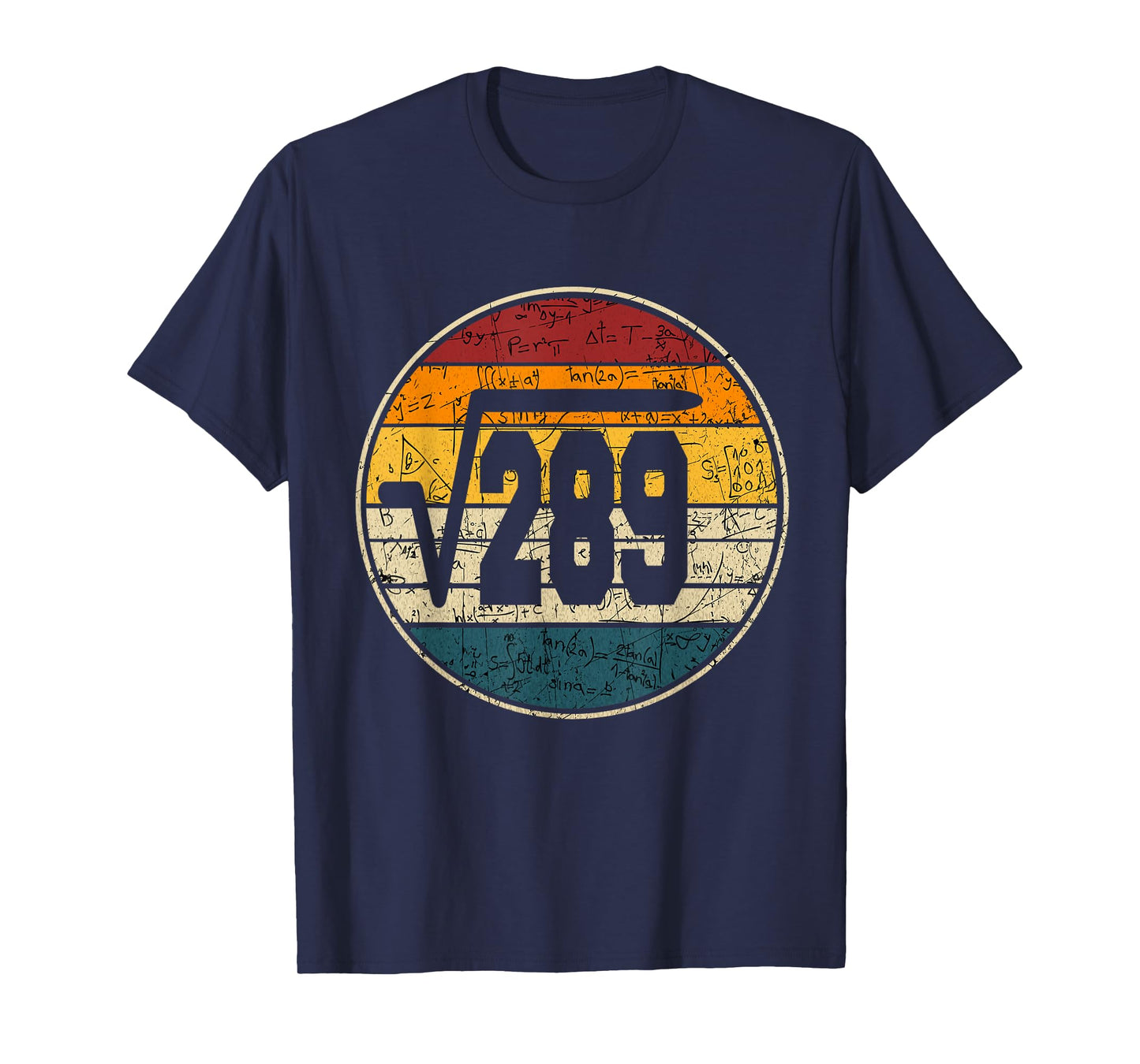 square root of 289 17th years old birthday vintage 17th T-Shirt