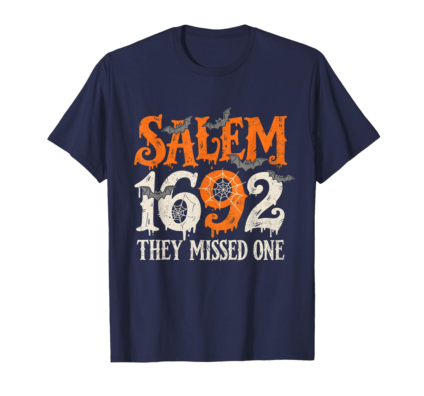Salem 1692 Witch Trial Funny Halloween Vintage T-Shirt