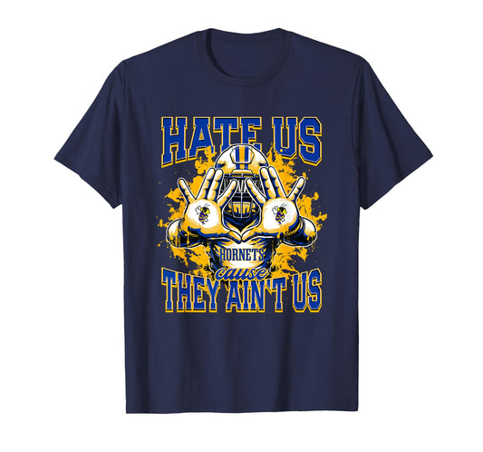 Hardin Hornets Logo Hate Us Cause They Ain't HS T-Shirt