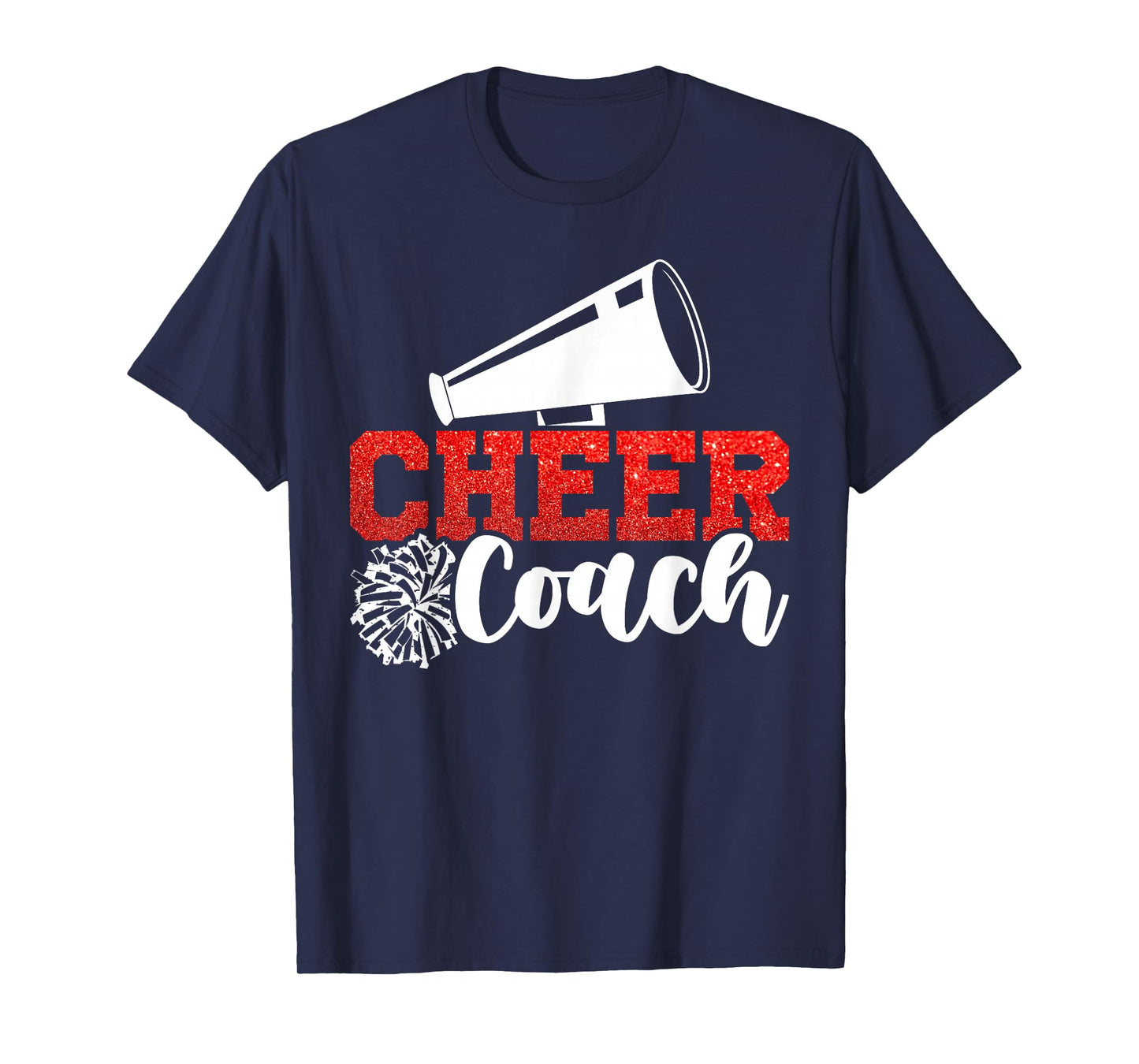 Cheer Coach Megaphone Cheerleading Coach T-Shirt