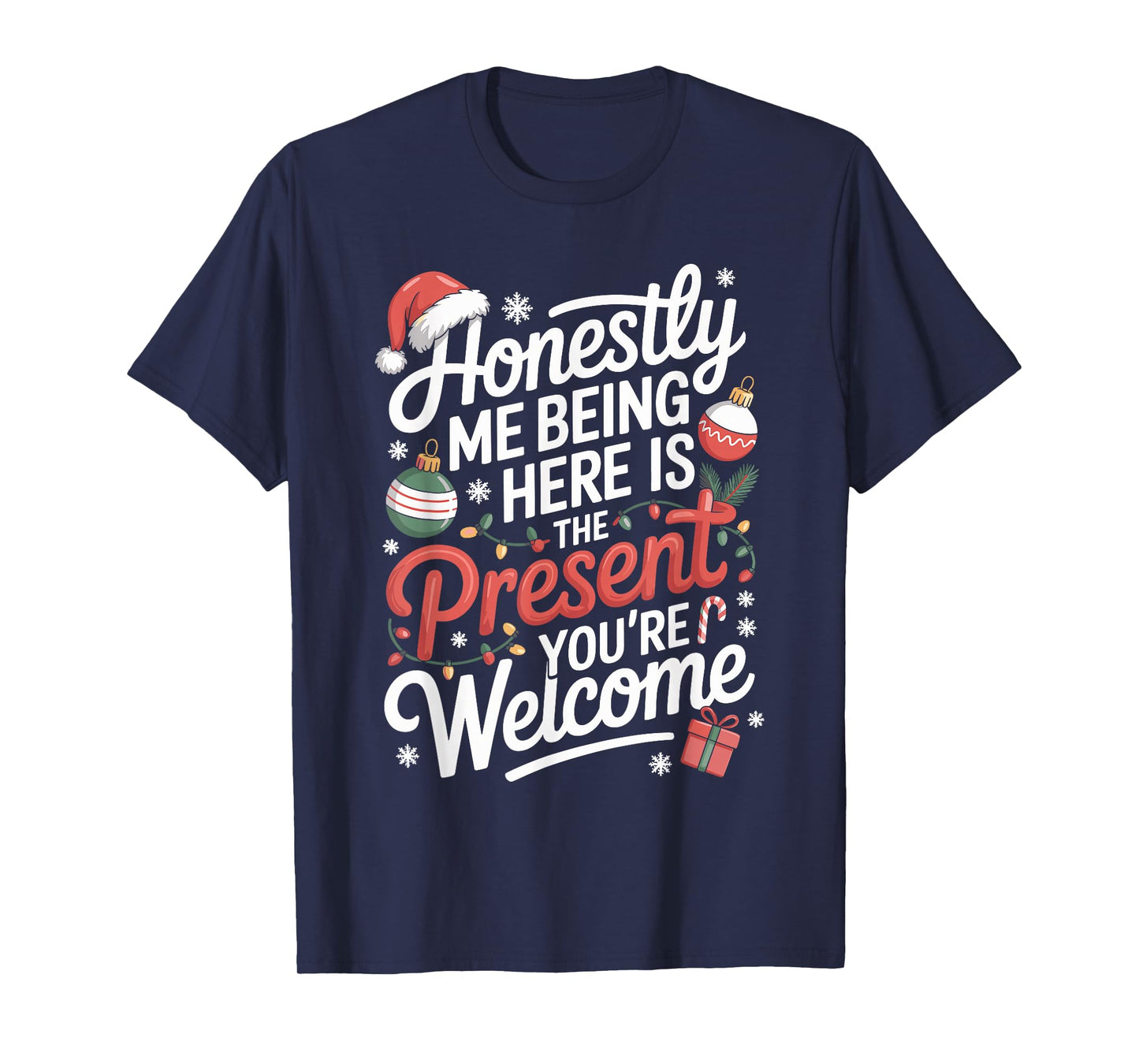 Funny Christmas Humor Pajama Xmas for Men Women Kids T-Shirt