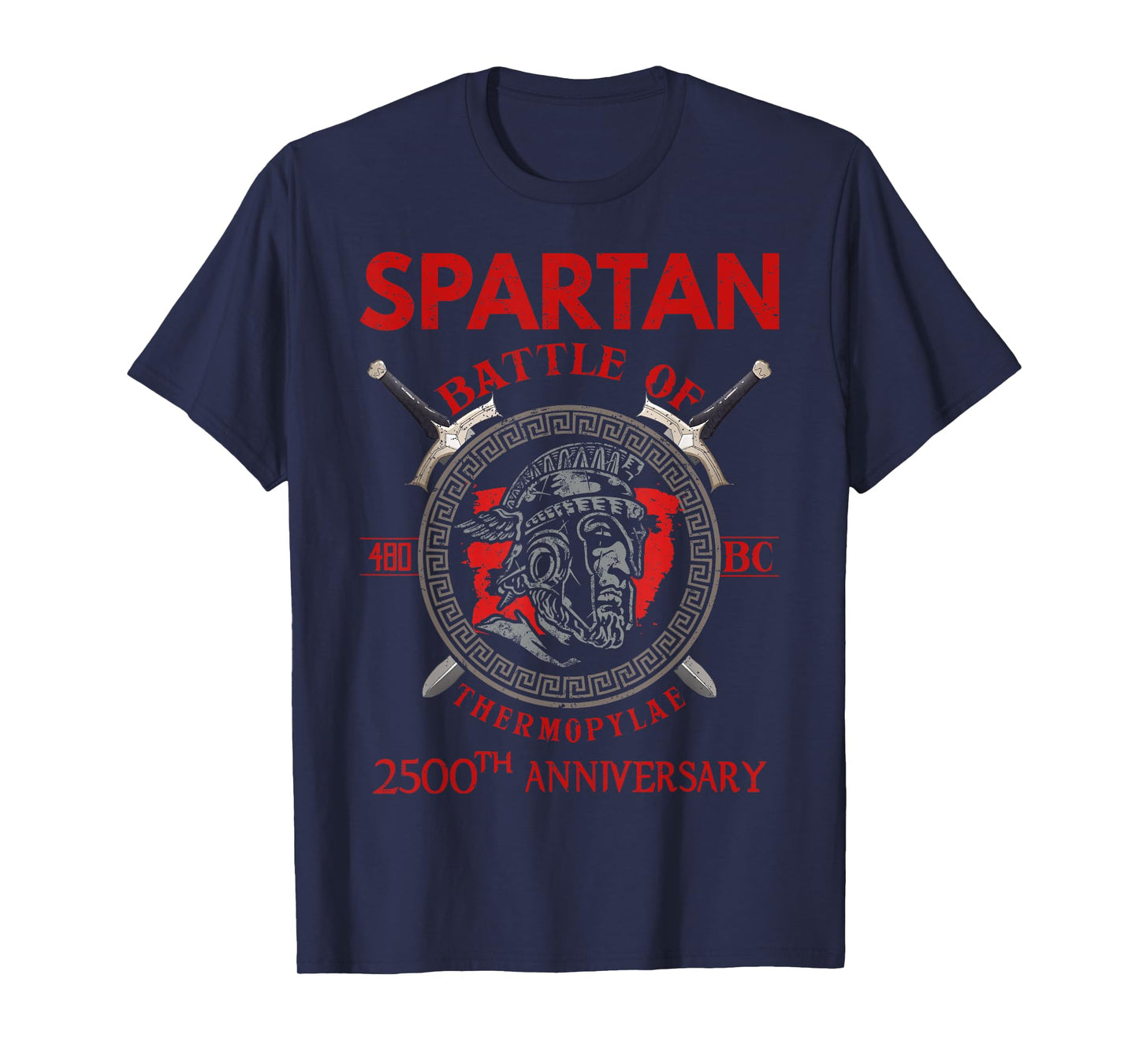 Spartan Greece anniversary ancient warrior Sparta T-Shirt