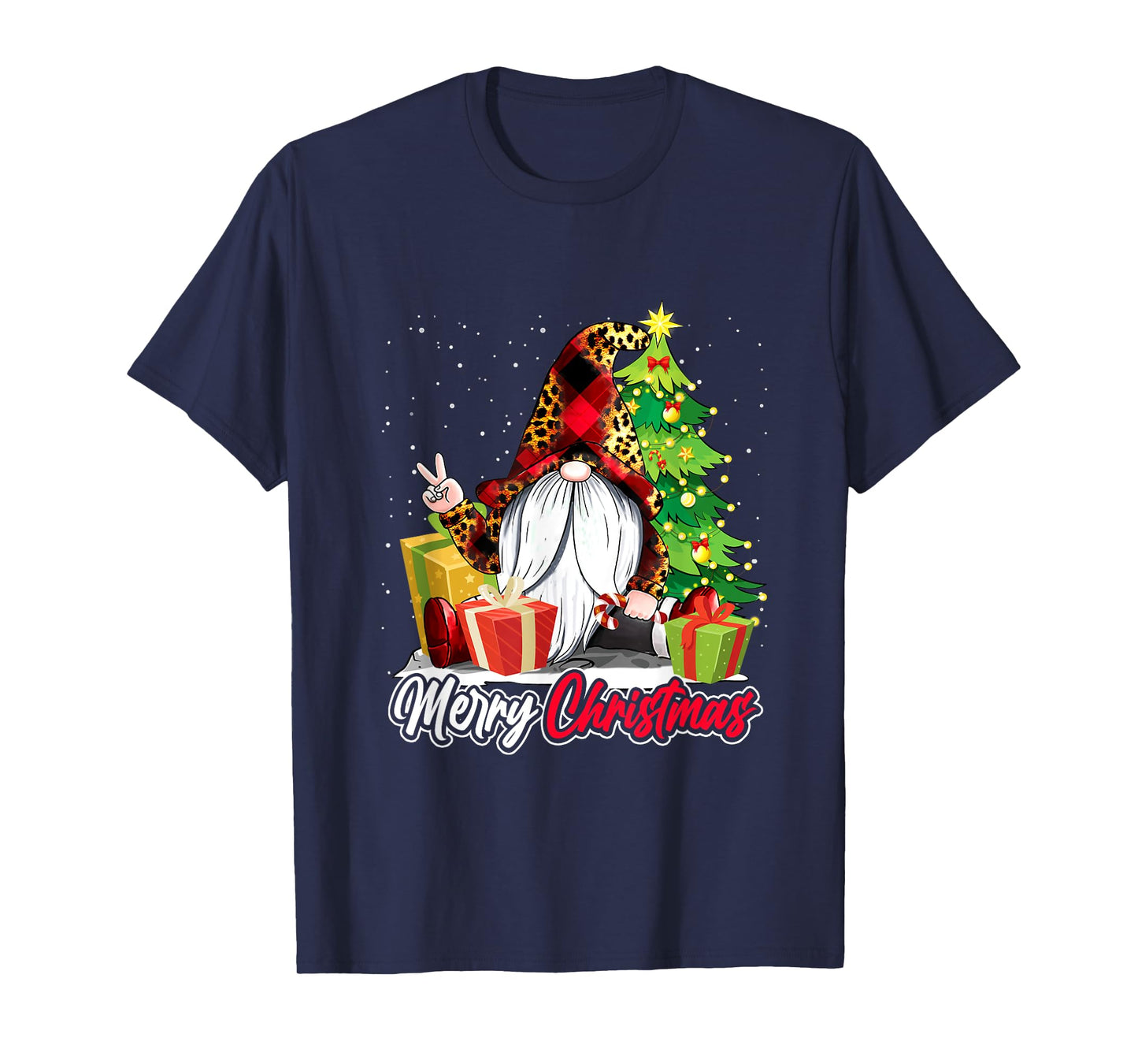 Merry Christmas Gnome Family Matching Pajama Xmas Women Men T-Shirt