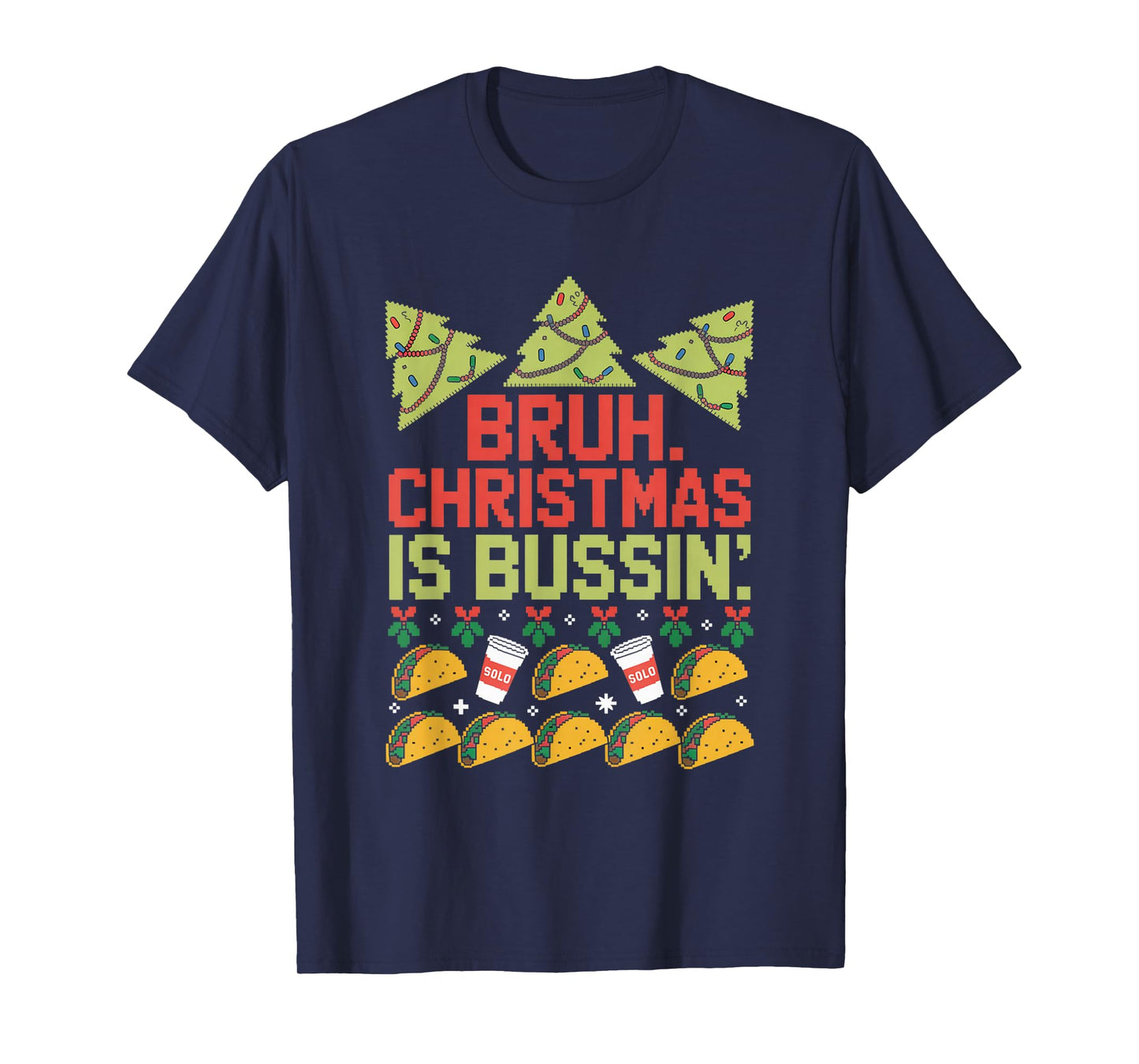 Funny Gen Alpha Gen Z Slang Funny Christmas Sweater T-Shirt