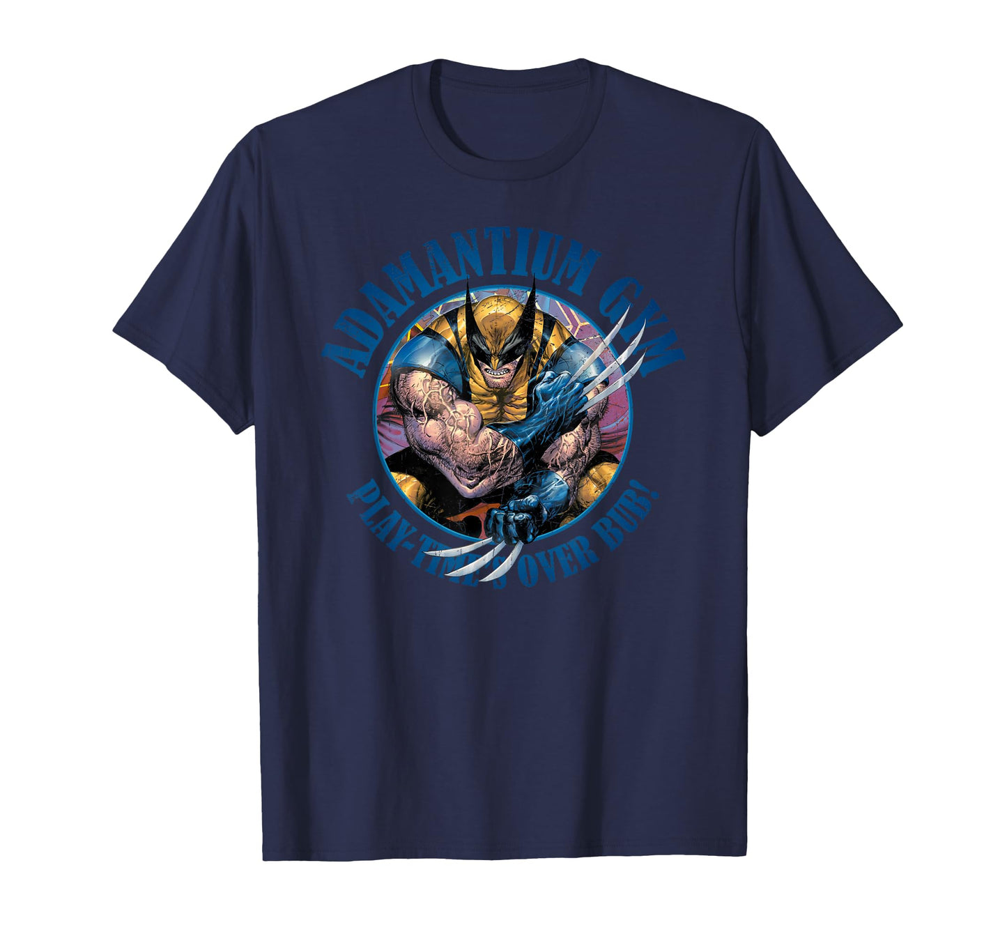 Marvel X-Men Wolverine Adamantium Gym T-Shirt