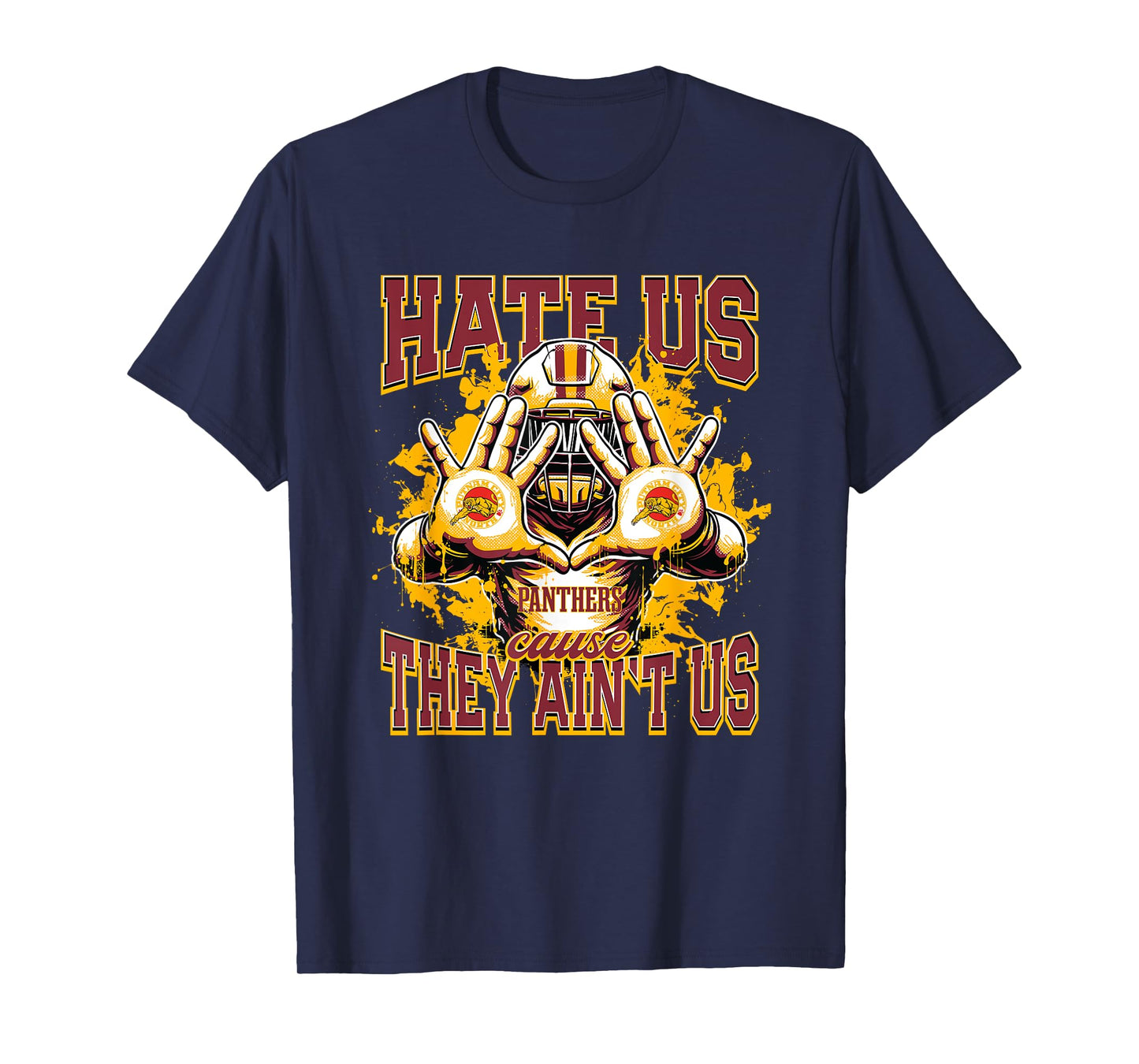 Putnam City North Panthers Logo Hate Us Cause They Ain't HS T-Shirt