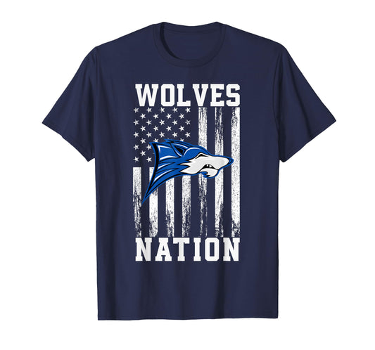 Chandler Wolves Logo Nation HS T-Shirt
