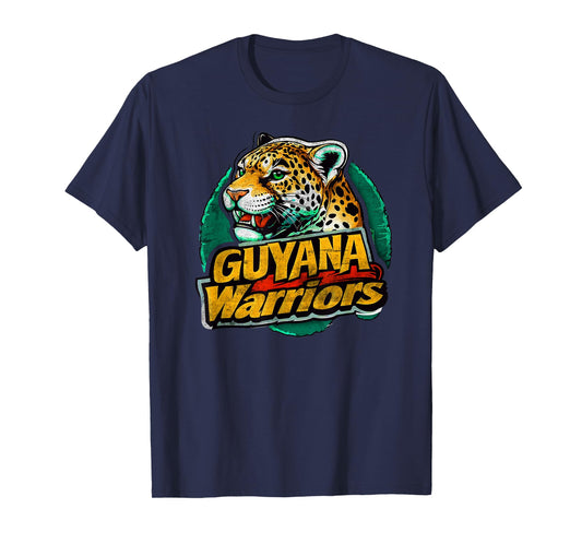 Guyana Warriors Vintage Look Cricket T-Shirt