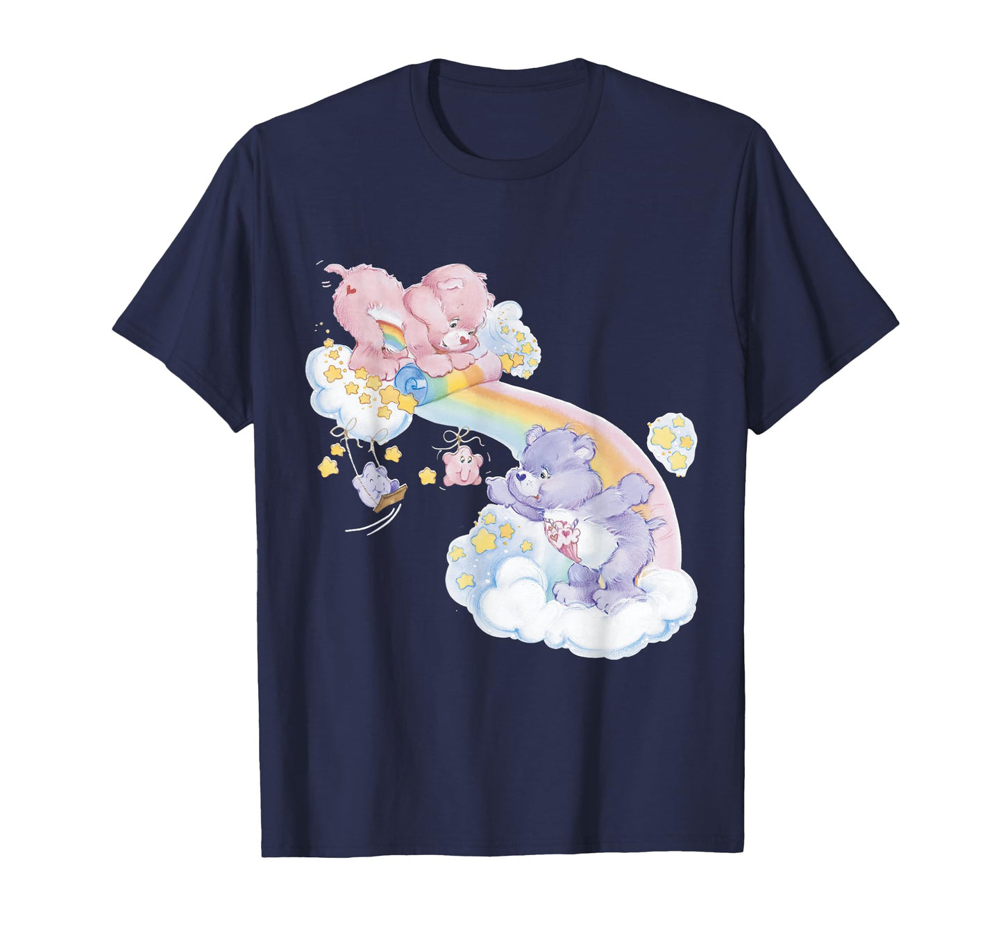 Care Bears Cheer & Share Rainbow Waterfall T-Shirt