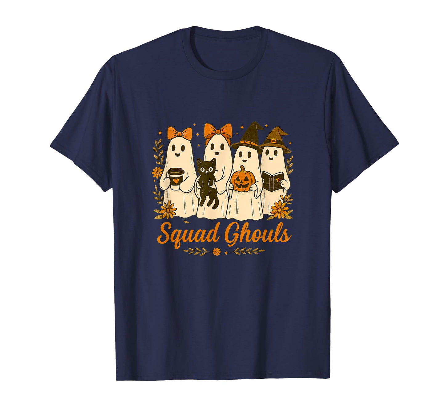 Amazing Spooky Creepy Halloween Ghost T-Shirt