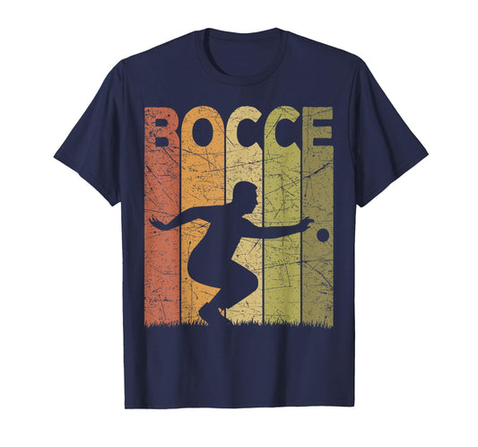 Bocce Vintage Bocce Player Retro Petanque Lover T-Shirt