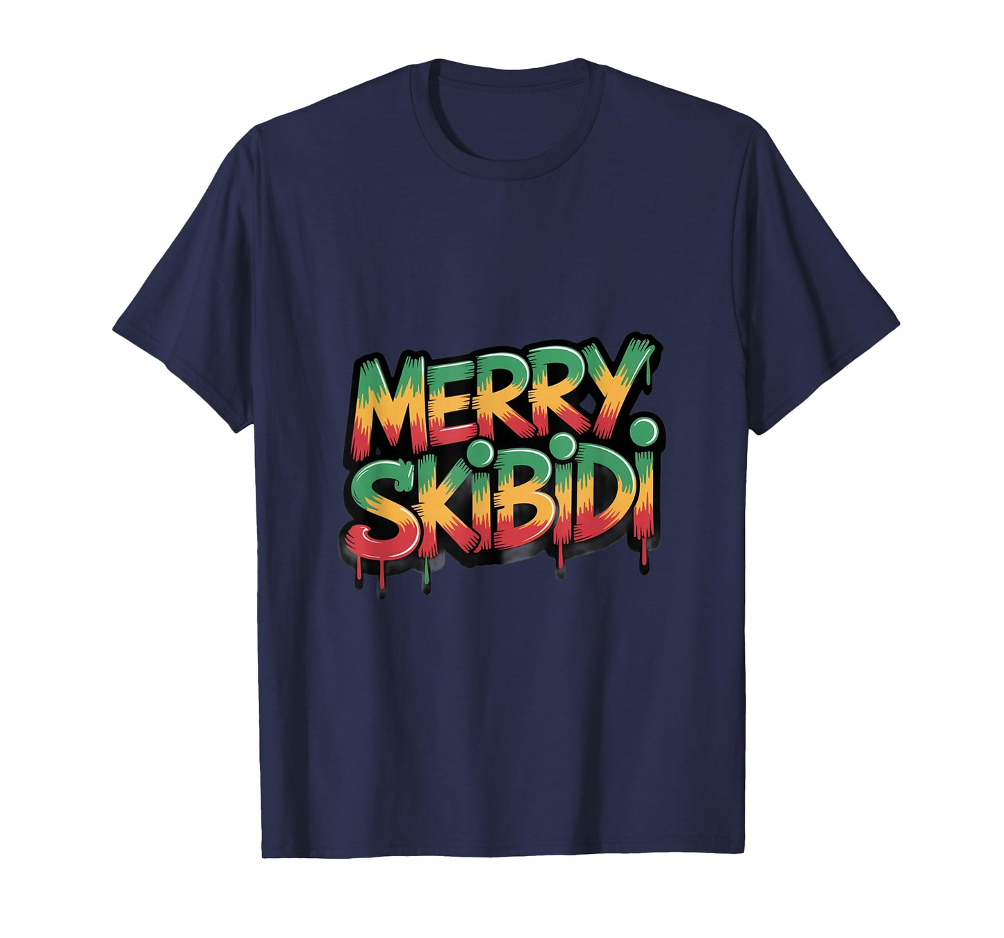 Funny Gen Alpha Gen Z Slang Funny Christmas Sweater T-Shirt
