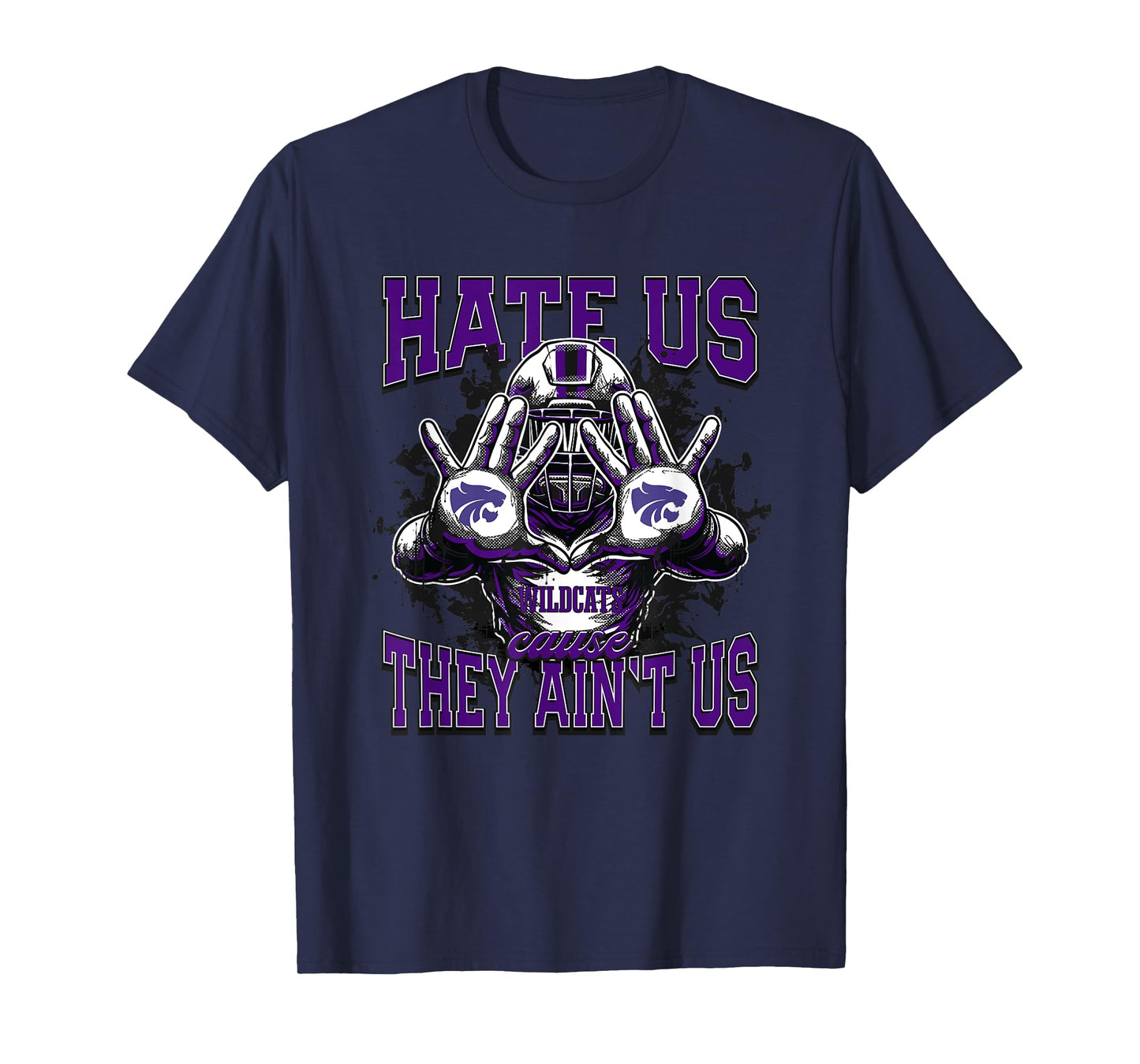 Humble Wildcats Logo Hate Us Cause They Ain't HS T-Shirt