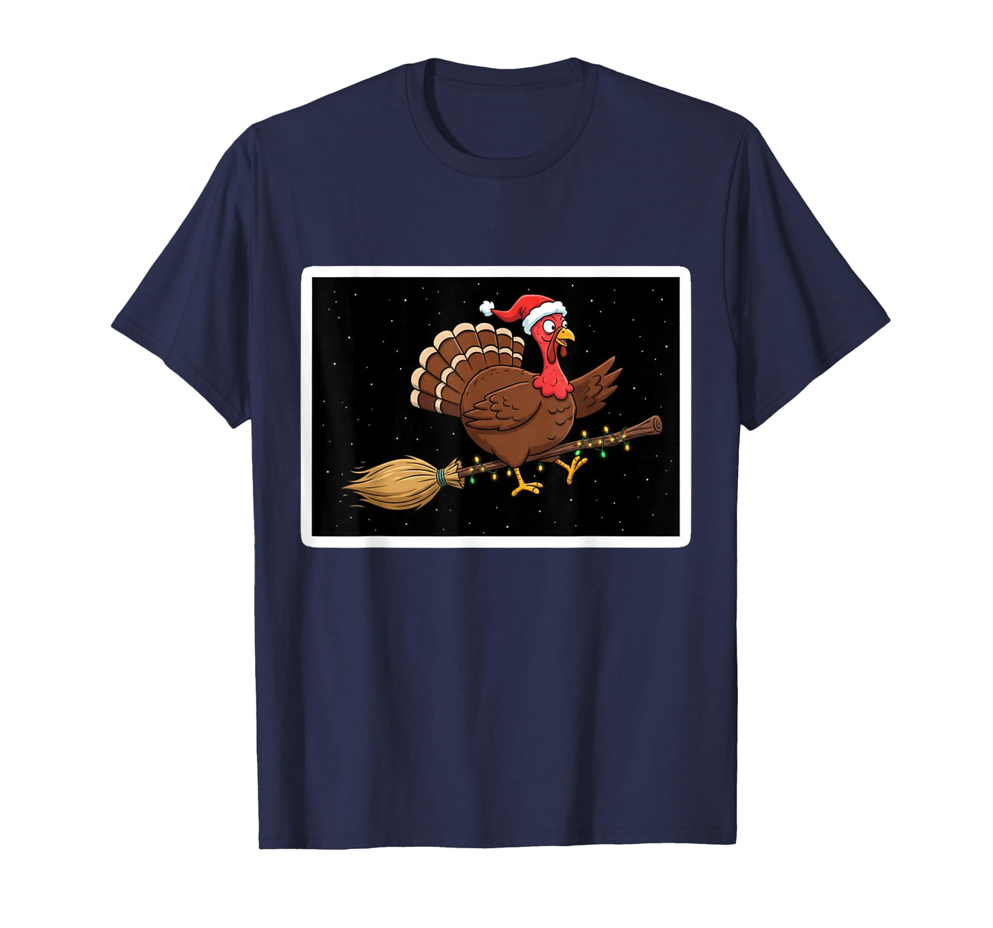 Holiday Mashup Turkey Funny Thanksgiving Halloween Christmas T-Shirt