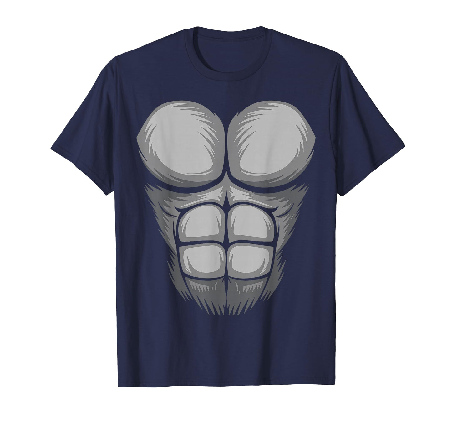 Gorilla Shirt Adult Kids Men Women Gorilla Chest Costume T-Shirt