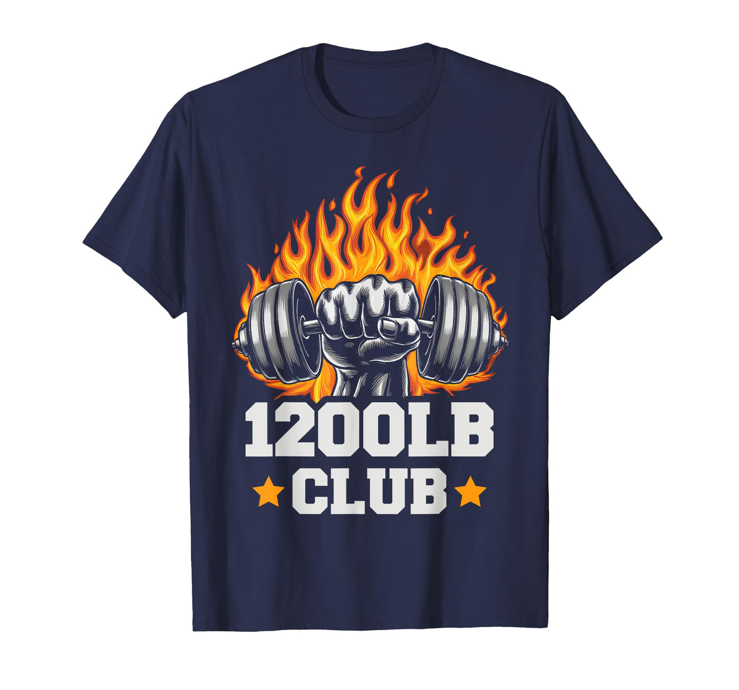 1200 Pound Club Gym Weightlifting Bodybuilders 1200 lb Club T-Shirt