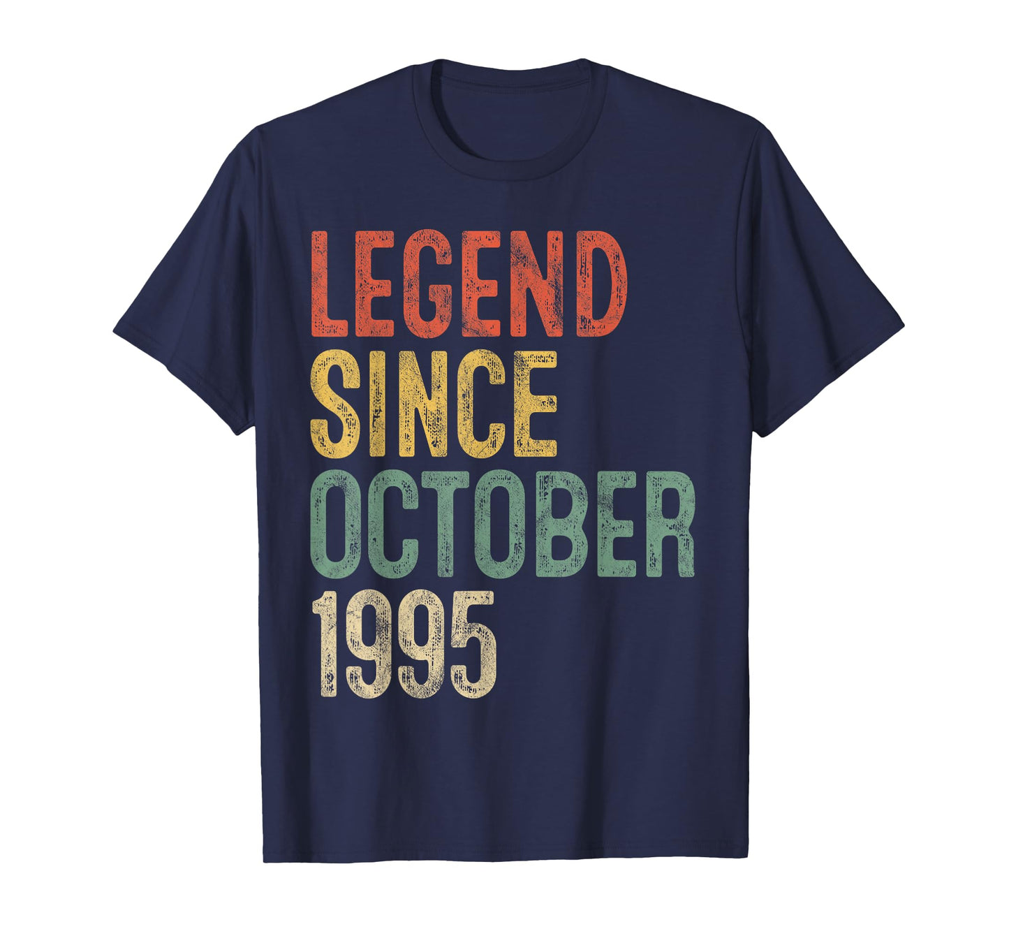Legend October 1995 30th Birthday Men Women 30 Year Old T-Shirt