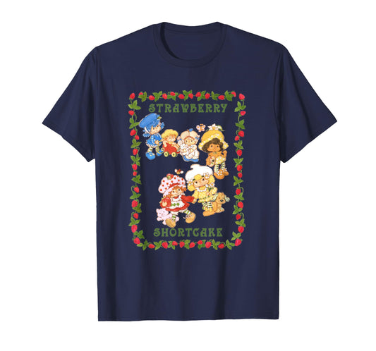 Strawberry Shortcake Vintage Berry Garden Poster T-Shirt