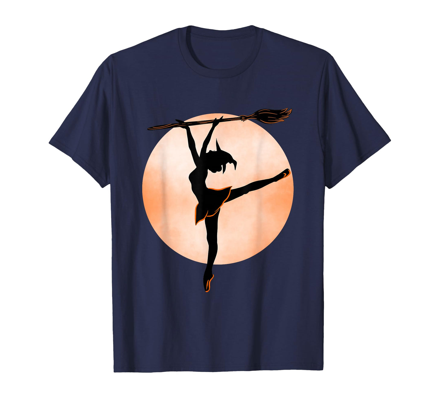 Halloween Ballet Witch Hat Trick or Treat for Ballerina T-Shirt